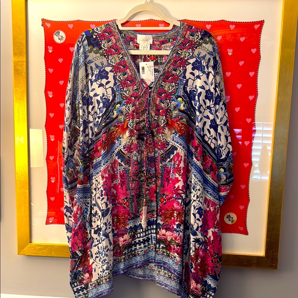 Camilla Multicolor Abstract Tunic